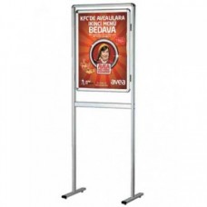 B2 500x700mm Çift Taraflı Klasik Afiş Standı-Rondo B2 500x700mm Çift Taraflı Klasik Afiş Standı-Rondo