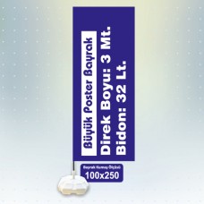 BÜYÜK POSTER BAYRAK BÜYÜK POSTER BAYRAK